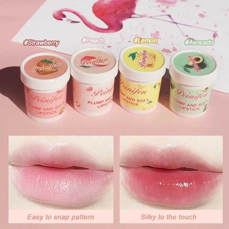 Korean lip sleep facial mask colorless makeup lipstick fruit nutrition lip care cream fade lip line lipstick base makeupW241223