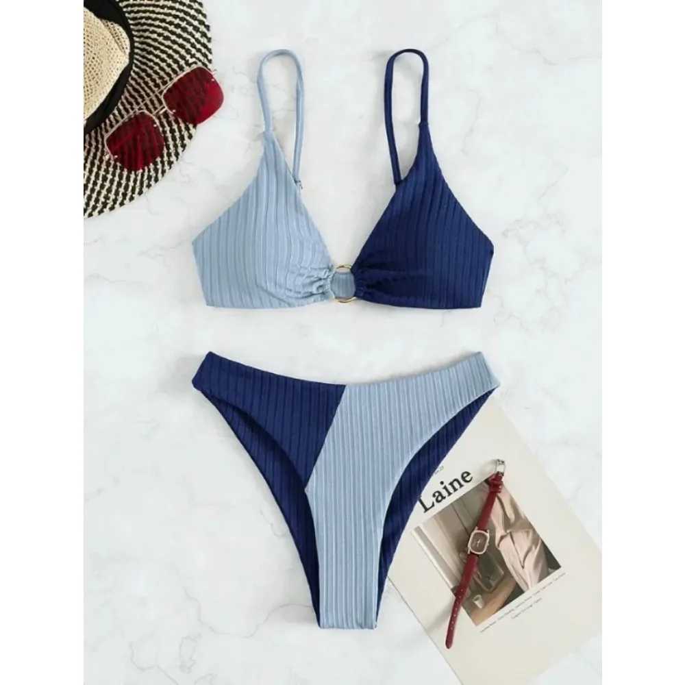 2024 Sexy Bikinis Womens Swimwear Push Up High Waist Swimsuits High Cut Bathing Suits Push Up Beach Bikini Set Female BiquiniXJ241223