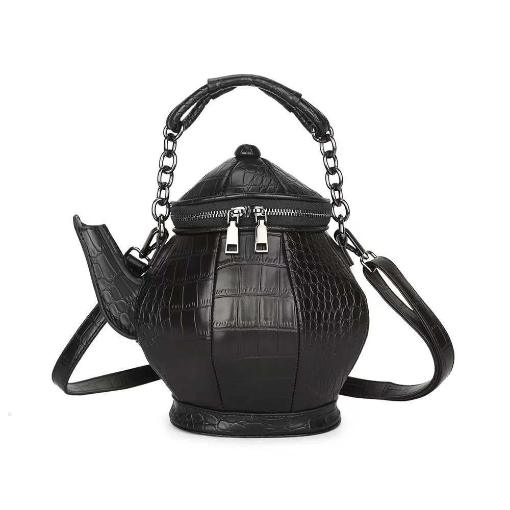 Personalized 3D Wine Tea Crossbody Shoulder Water Pot Handheld Women's Bag
