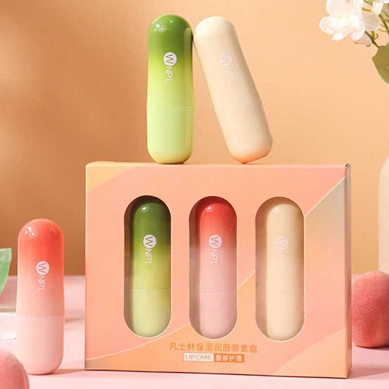 1/3pcs Fruits Lip Balm Sets Moisturizing Lip Moisturizing Nourishing Hydrating Lipstick Kits Lips OilXJ241223