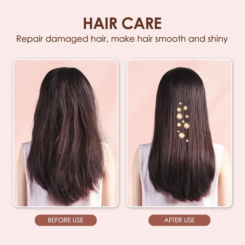 Hair Straightener Cordless Usb Hair Straightener Mini Ceramics Hair Curler 3 Constant Temperature Portable Flat Iron for Travel 241223