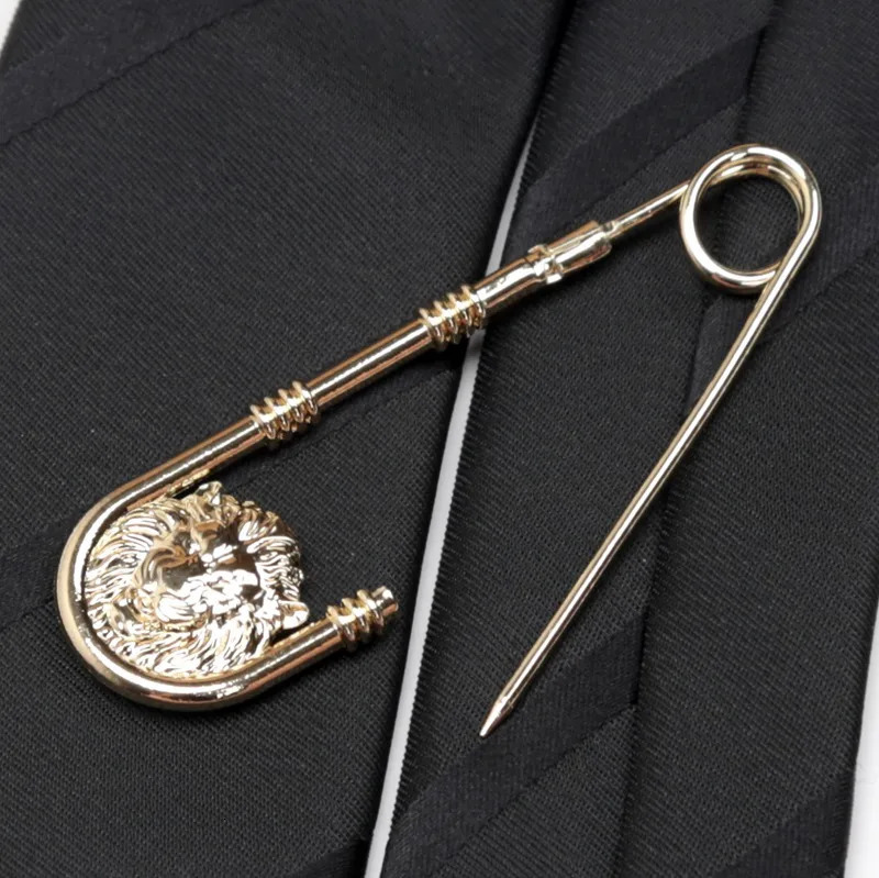 Retro Style Brooch Pin Fashion DIY Safety Pins Women Waist Closing Artifact Men Suit Jacket Decoration Simple Anime Jewelry 241220