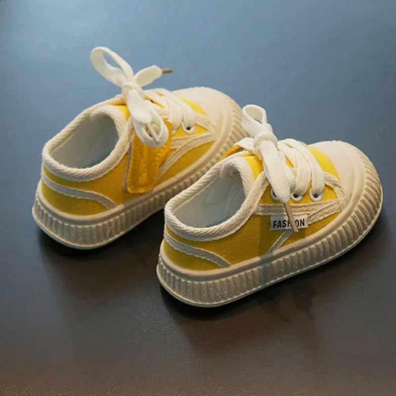 Lightweight Canvas Shoes for Baby Boy Casual Shallow Toddler Girl Shoes Outdoor Flexible Sole Infant born Sneakers H01263 241223