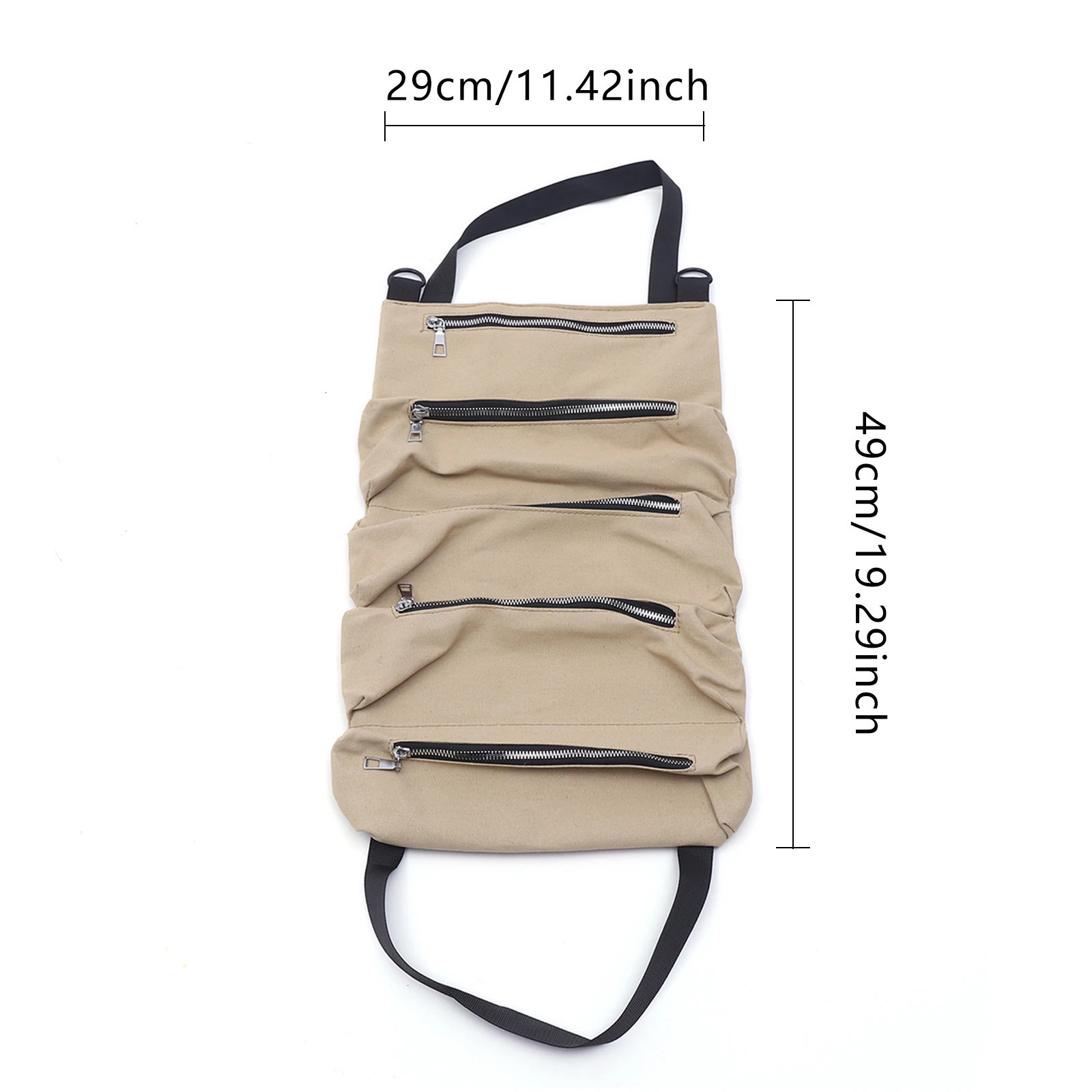 MultiPurpose Canvas Bag Car Suspension Storage Vehicle Kit Portable 241213