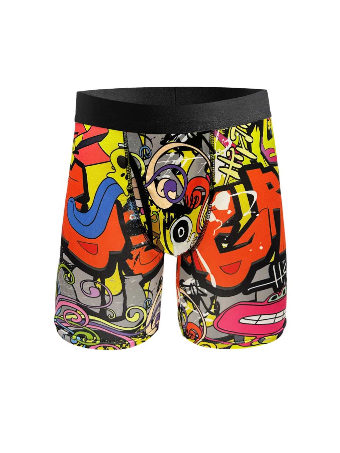 6 random mixed color mens underwear mens home sports swimming underwear fashionable breathable fast drying sports luggage W241223