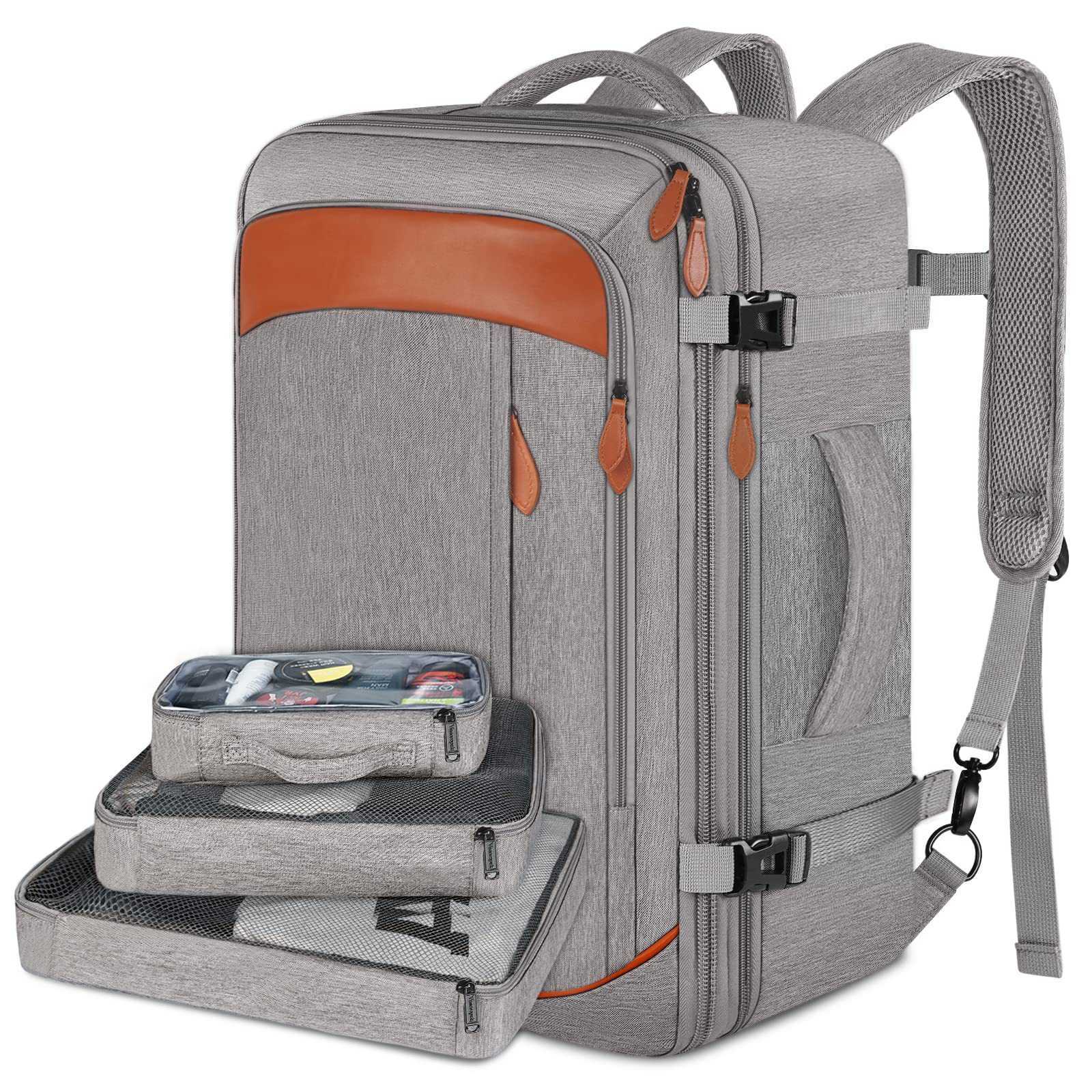 New Bagpack Large Capacity Business Backpack Men s Multi Functional Waterproof Computer Travel Bag 40l Book Back Pack 241223