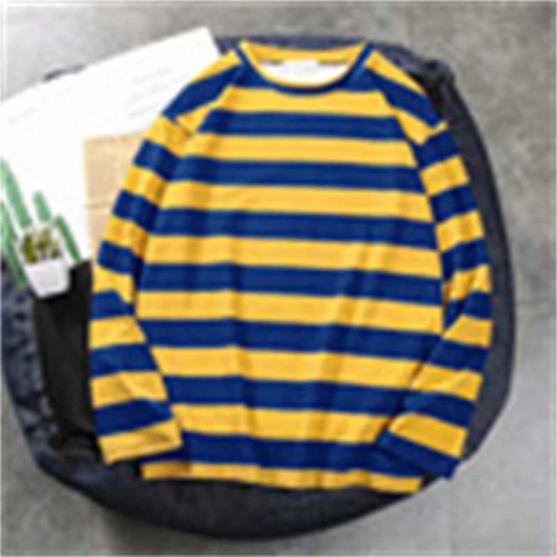 New Arrival Mens fashion casual horizontal striped pajamas long sleeved olive and red striped shirt Freddie Kruger loose fitting clothes Z241223
