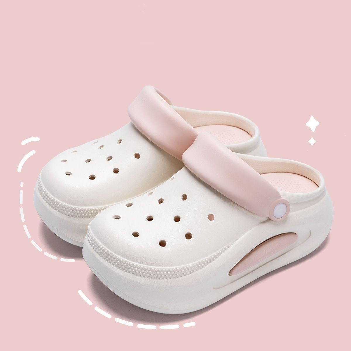Free shipping new for womens pink rose red yellow brown Multiple styles of height increasing anti slip thick soled beach slippers