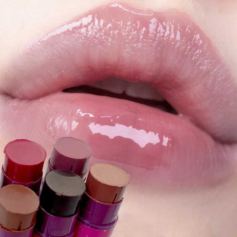 Fruity Jelly Lip Balm Moisturizing Colored Lip Tinted Hydrating Waterproof Lipstick Gloss Base Lip Care Korean Makeup CosmeticsXJ241223