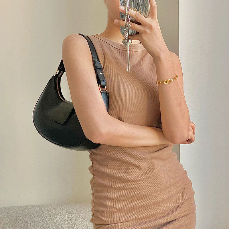 2024 New High-End Designer Multifunctional Armpit French Bar Bag, Fashion Trendy Shoulder Tote