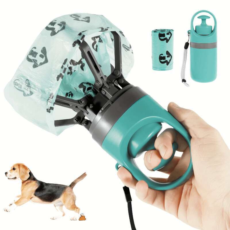 Lightweight Portable EVA Pet Picker Convenient Scoop and Dispense Tool for Dogs - Easy to Carry Sanitary Outdoor Poop Removal Solution