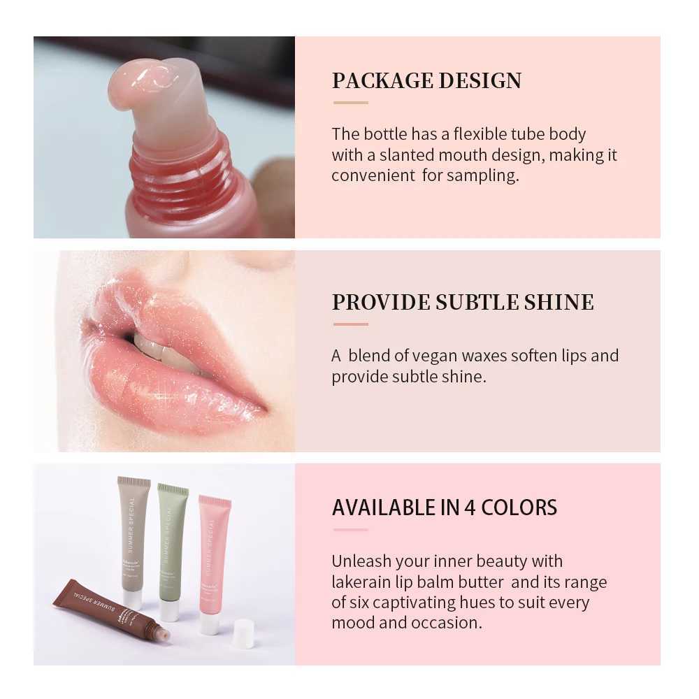 Moisturizing Lip Balm Butter Gently Nourishes Moisturizes Soothes Lips Beautifying Smoothing Lip Butter Balm Beauty Lip CareW250219