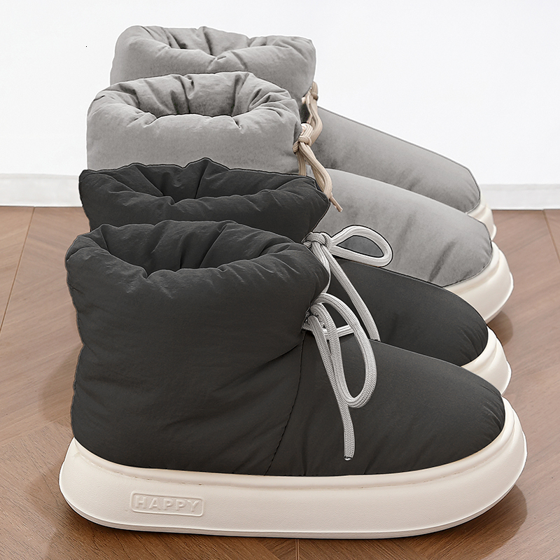 2025 New Women's Winter Warm Thick Flat Heels Women's Men's Outdoor Snow Boots Classic Plush Warm Boots Free Delivery