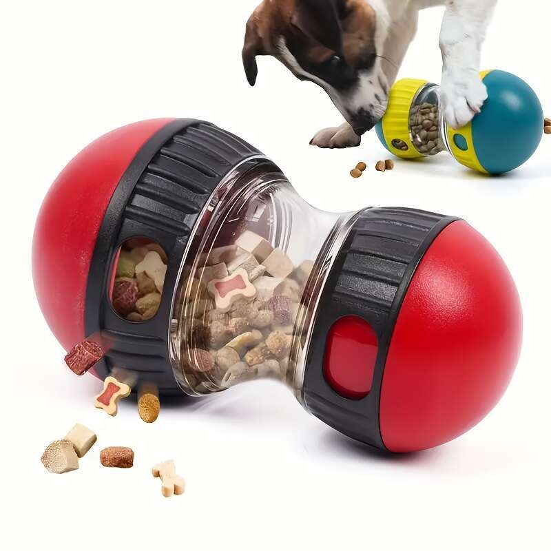 Adjustable Snack Distribution, Interactive Enrichment Toys, Food Puzzle Balls, Boring Dog Slow Feeders, Without Battery