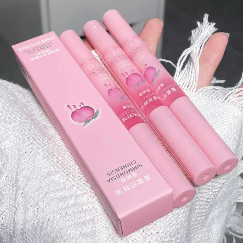 Peach Lip Oil Moisturizing Glass Lip Gloss Fragrance Non-sticky Lip Tint Lips Plumper Autumn and Winter Lips Care Serum PrimerXJ241223