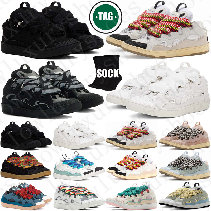 Designer lavinnes lavina lavinshoes curb sneakers shoes chaussure for mens womens white men women trainers scarpe Plate-forme casual luxury top