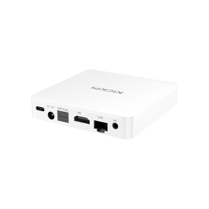 KICKPI KP1 TV Box Amlogic S905Y4 Media Player 4K Android 12 Set Top Box 2GB RAM 32GB ROM AV1 2.4G 5G WiFi BT5.0