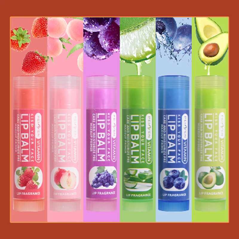 6 pcs Christmas Moisturizing Lip Balm Winter Dry Lip Balm Christmas giftXJ241223