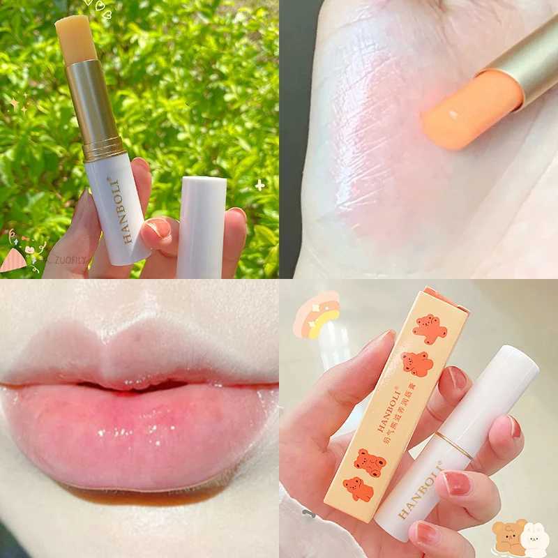 Lip Balm Color Changing Moisturizing Gold Foil Lip Gloss Natural Long Lasting Lipstick Lip Glaze Tint Lip Oil Makeup Lip CareXJ241223