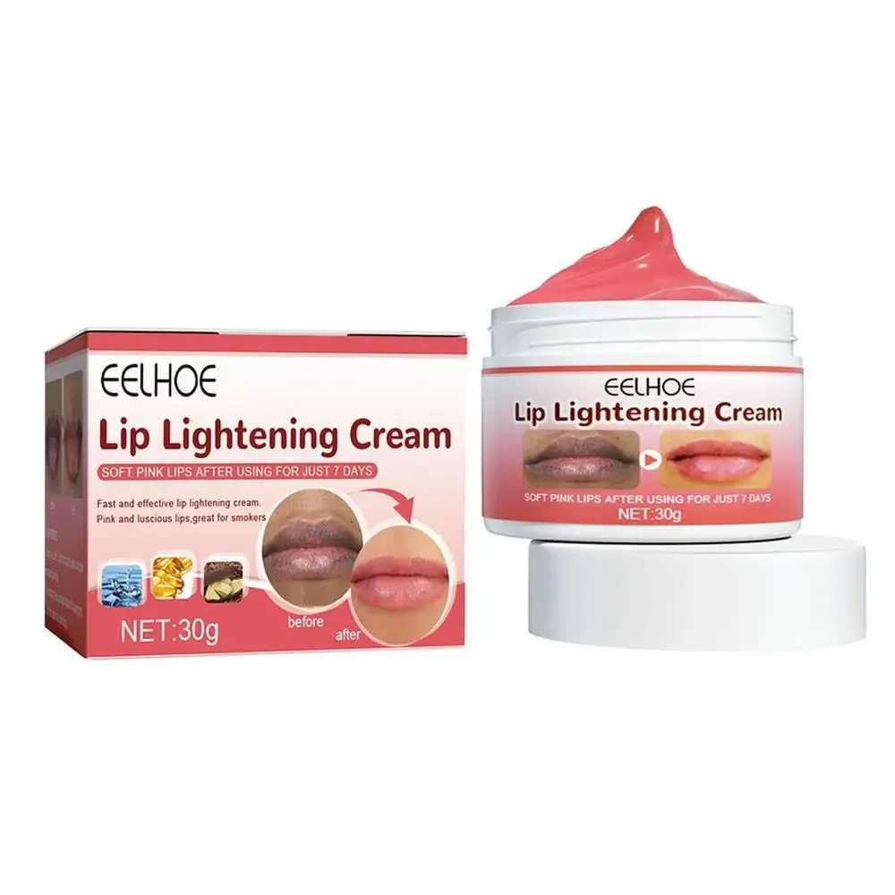 Lip Lightening For Dark Lips Healthy Organic Lip Lightening Cream Balm For Soft Pink Lips 30g Lip Balm For Brightening Dark LipsXJ241223