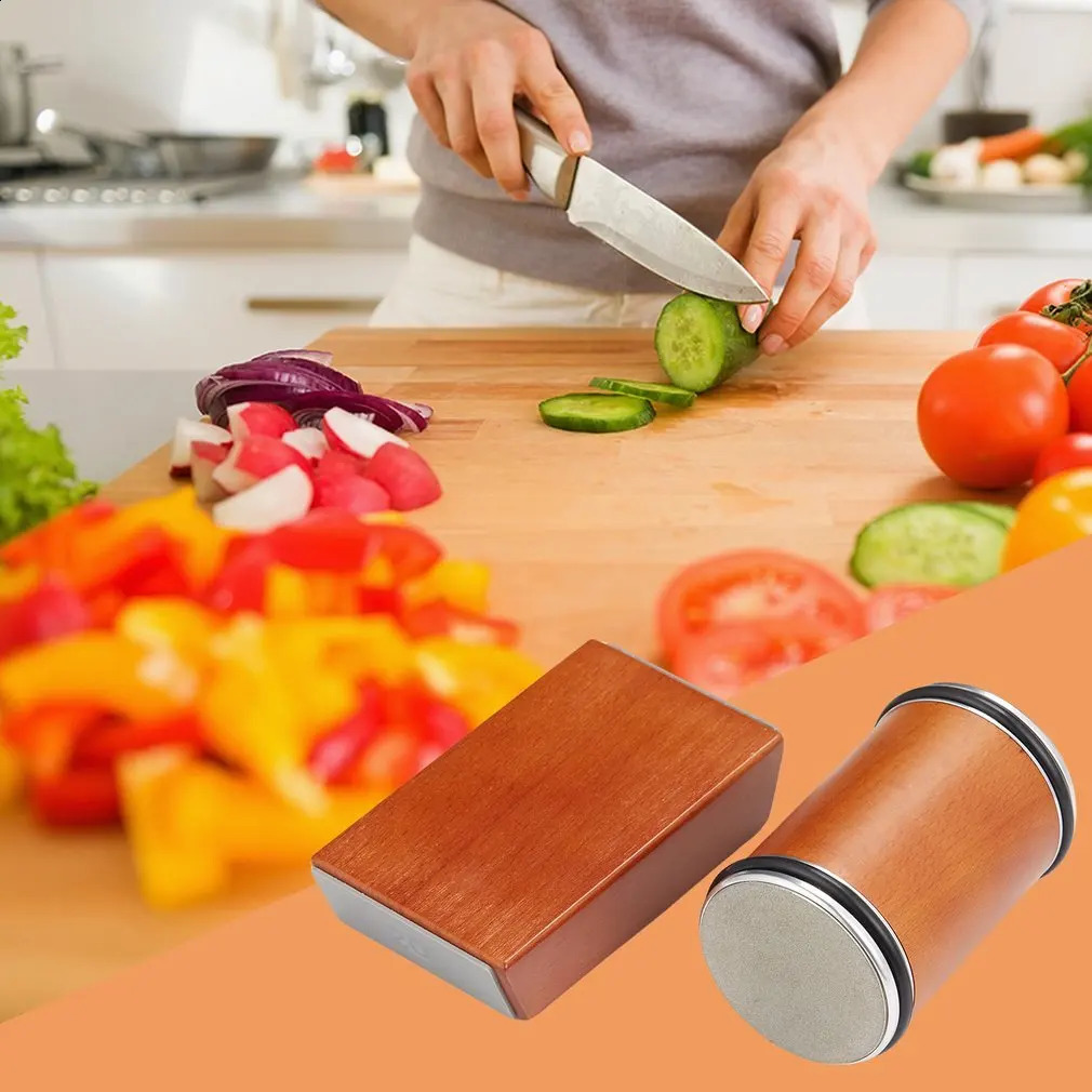 Tumbler Rolling Knife Sharpener Detachable Knife Sharpening for Kitchen 15 and 20 Degrees Magnetic Knife Sharpening Support 241223
