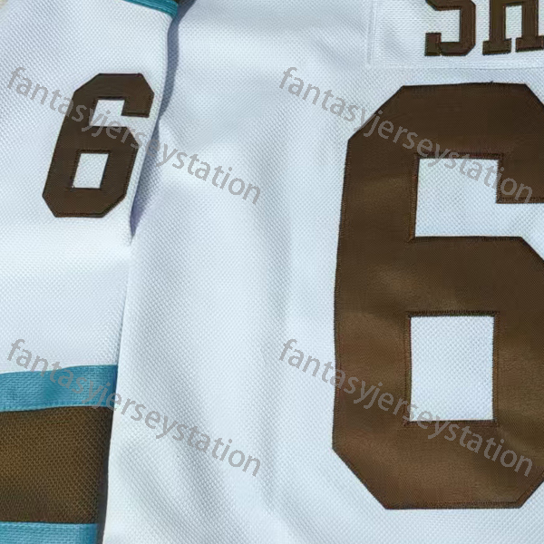 IN STOCK 69 White Shoresy Men's Ice Hockey Jersey Stitched Letters with Long Sleeves Adult Winter Classic Embroidered Design, Perfect for Trainin