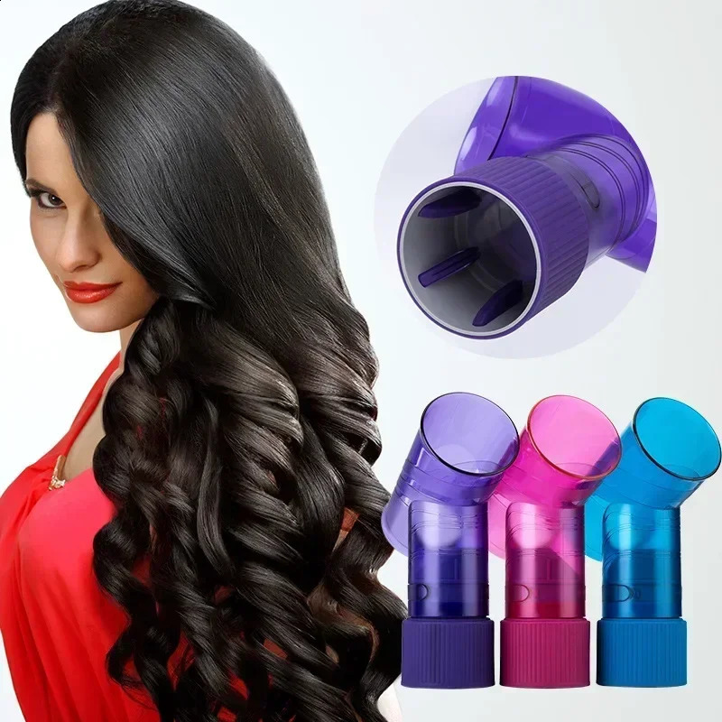 DIY Hair Diffuser Salon Hair Roller Drying Cap Blow Dryer Wind Curl Hair roller Dryer Cover Care Styling Tools 241220