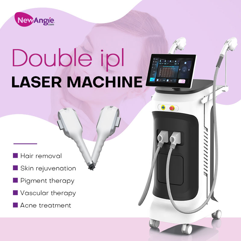 2025 Lastest diode laser hair removal Machine Skin Rejuvenation tattoo removal Beauty Equipment 2 Handles