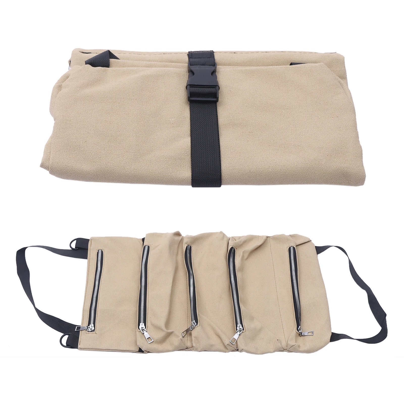 MultiPurpose Canvas Bag Car Suspension Storage Vehicle Kit Portable 241213