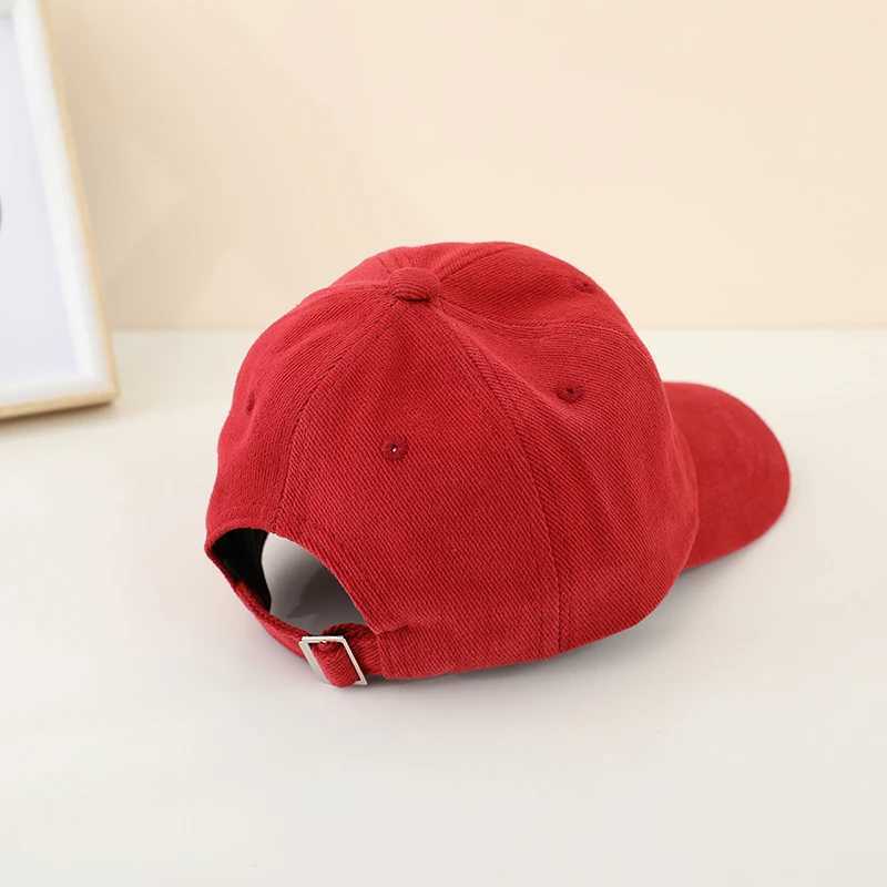 Caps Hats 2024 School Boys Baseball Hat Bulldozer Excavator Embroidery Childrens Outdoor Summer Hat 2-8 Year Baby Sports Hat H241223