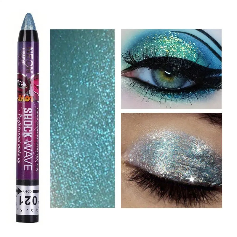 2-In-1 Glitter Eyeshadow Lip Liner Pen - Smudge-Proof High Pigment Sparkle Must-Have Beauty Essential For Effortless Glam 241223