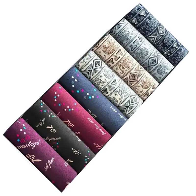 8 pieces/set mens underwear Modal mens underwear breathable and sexy mens boxing shorts printed underwear shorts U-shaped see through bag mens underwe
