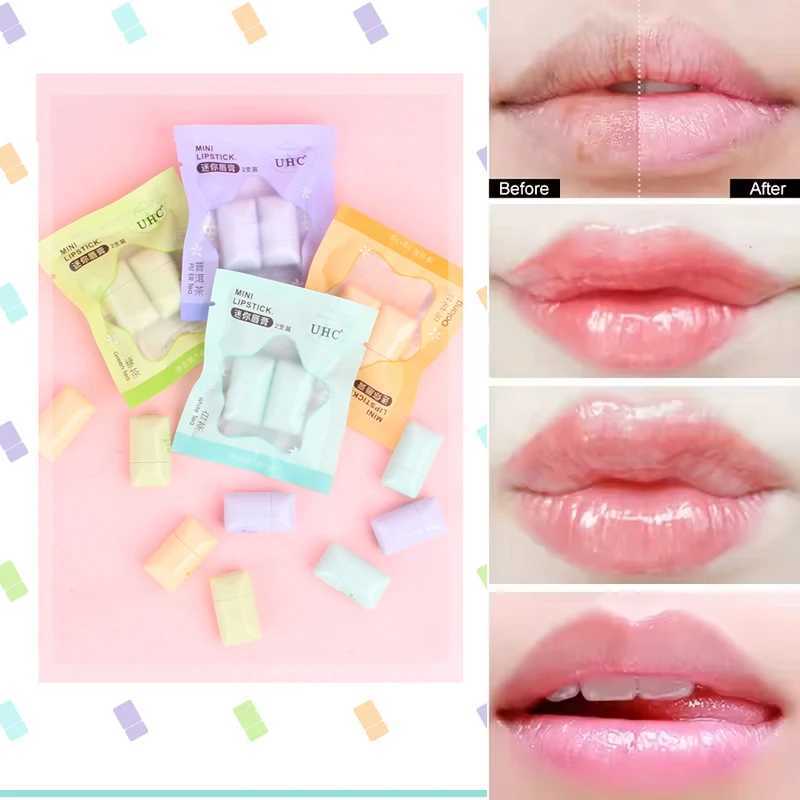 2pcs/set Mini Tea Lip Balm Moisturizing Anti-dry Easy To Carry Lipstick Lasting Nourishment Cute Lip Gloss Daily Care Lip BalmXJ241223