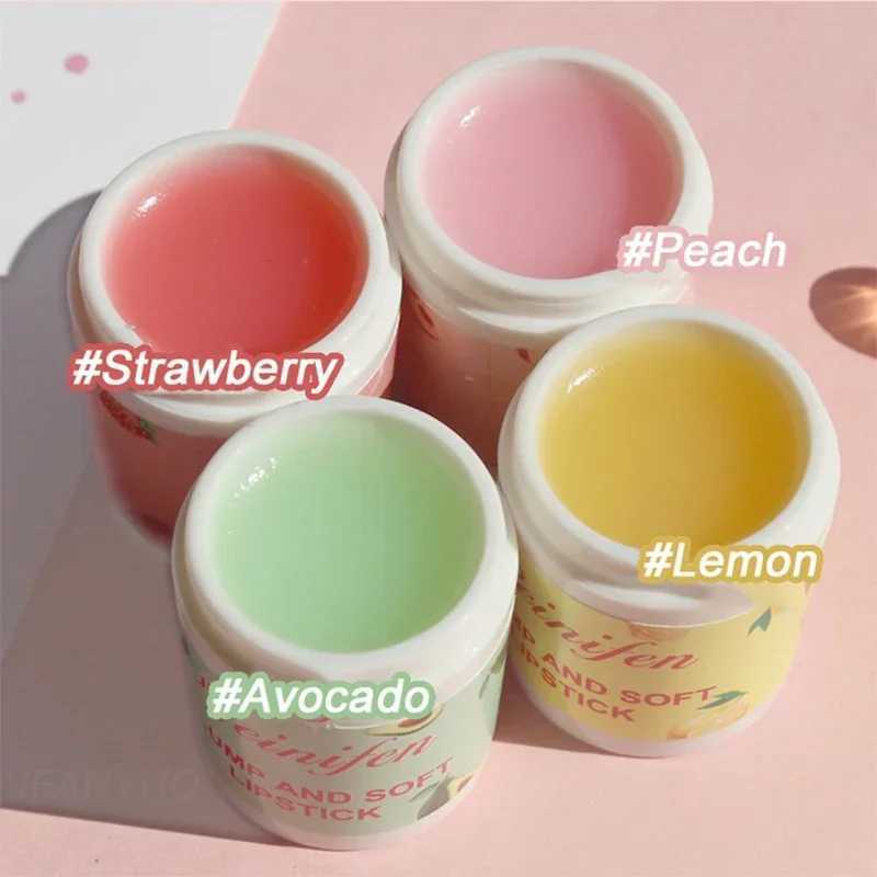 Korean lip sleep facial mask colorless makeup lipstick fruit nutrition lip care cream fade lip line lipstick base makeupW241223