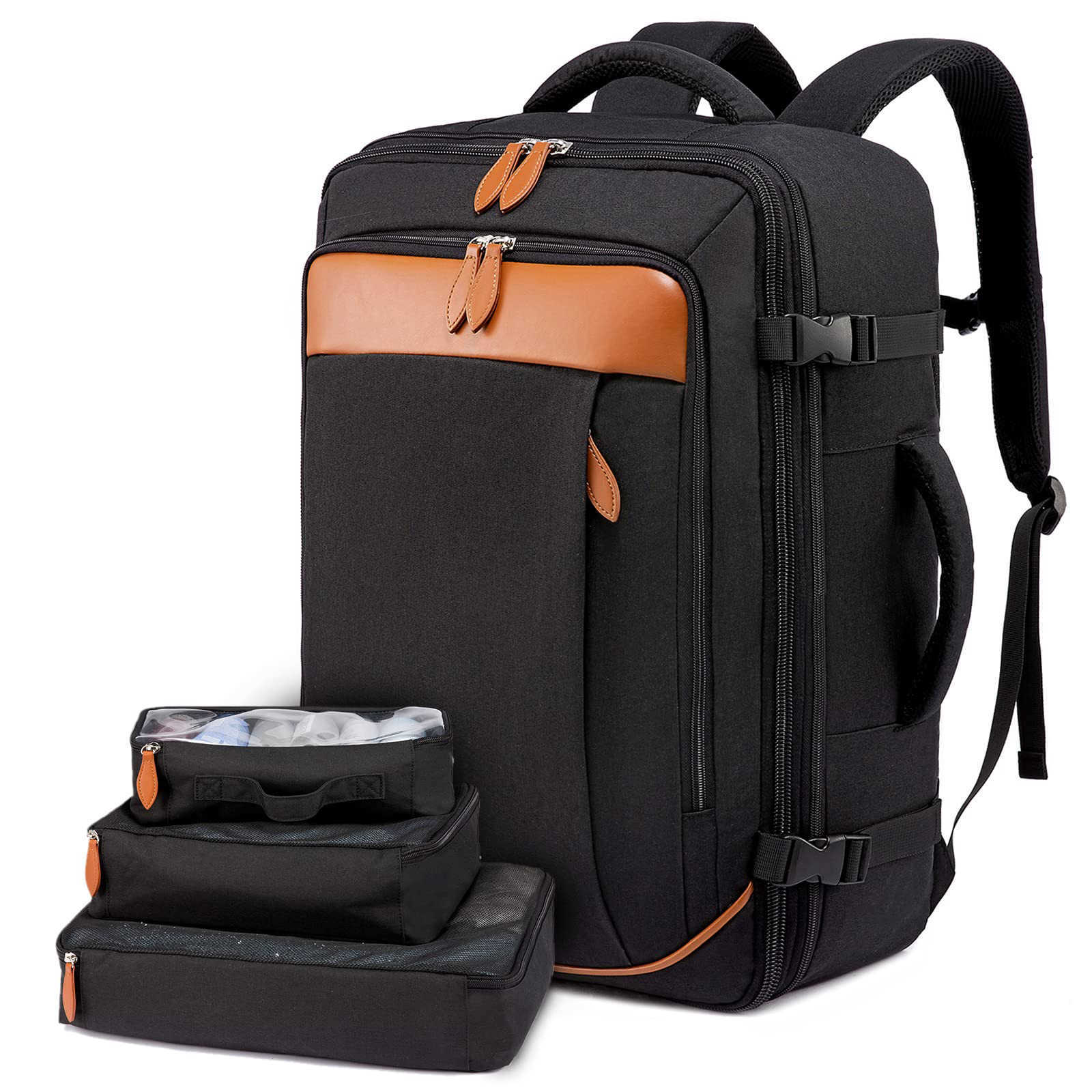 New Bagpack Large Capacity Business Backpack Men s Multi Functional Waterproof Computer Travel Bag 40l Book Back Pack 241223