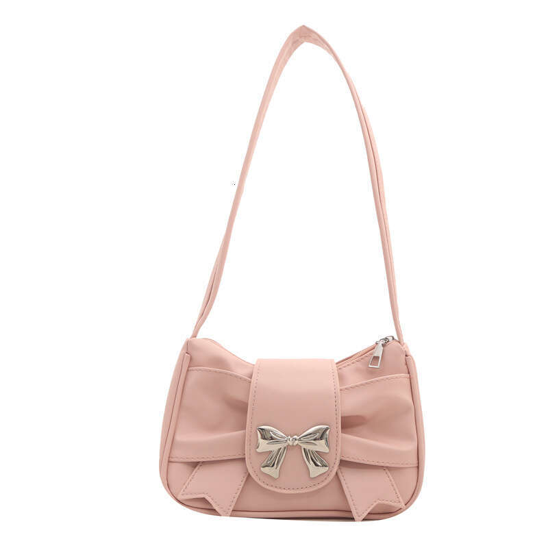 Women's Bags Handbag Trendy Bow Shoulder Handbag Casual Underarm Daily Commuting PU Leather Lady Banquet Business Women's Bag