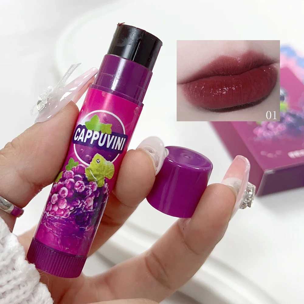 Fruit lipstick moisturizing grape anti dry lipstick easy to carry anti crack lipstick color lipstick cosmeticsW241223