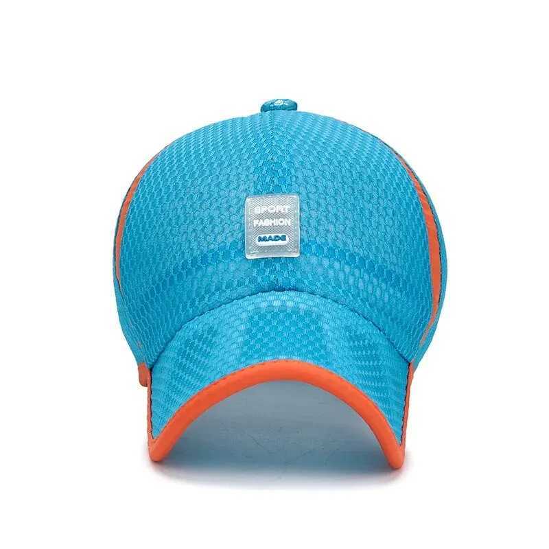 Caps Hats Spring and summer Korean version childrens baseball cap breathable mesh cap for boys and girls outdoor travel sun hat H241223