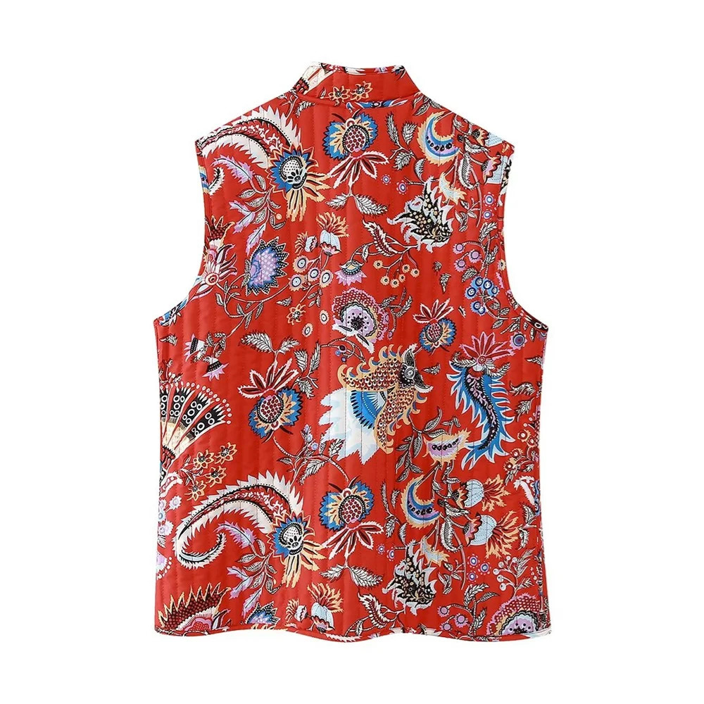 UNIZERA 2024 Autumn Winter Product Womens Fashion and Casual Versatile Double Sided Quilted Vest Coat 241220