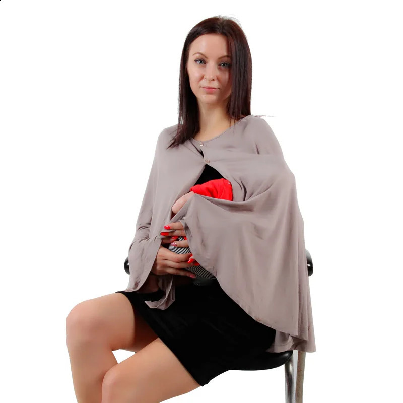 Nursing Cover Breastfeeding Scarf Car Seat Covers for Babies Infant Carseat Canopy Stretchy Soft Breathable Multi-Use Cover Up 241223