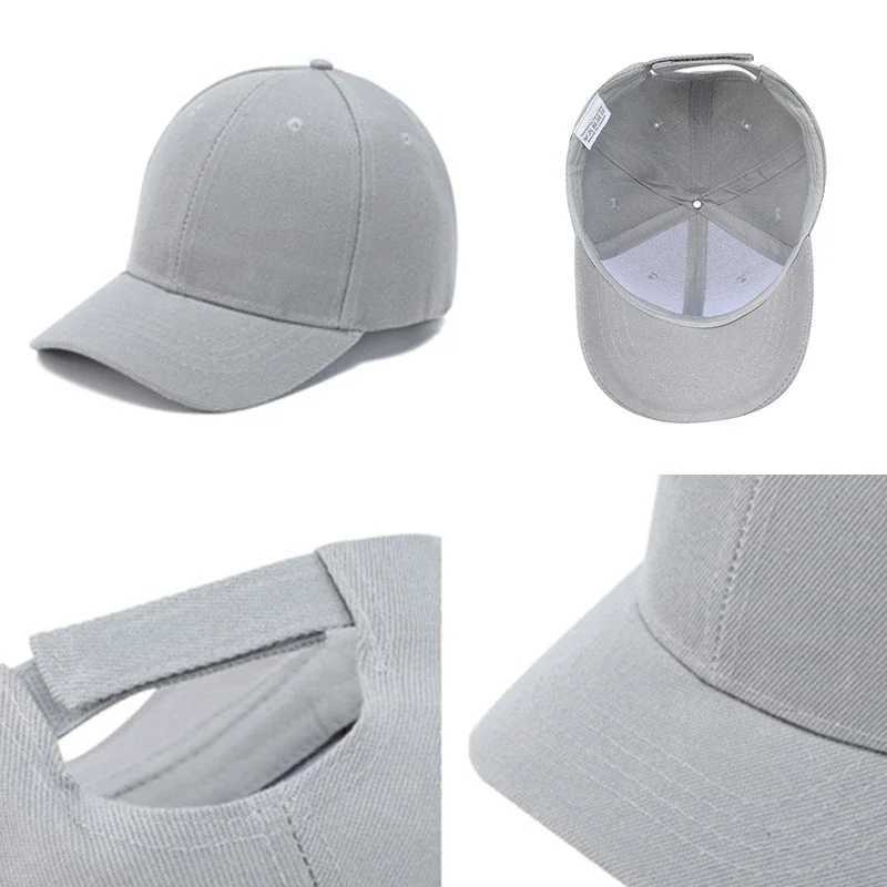 Caps Hats Childrens Snap Back Baseball Hat Solid Color Spring Summer Hip Hop Boys Hat Sun Hat Adjustable Breathable Outdoor Travel Childrens Hat H2412
