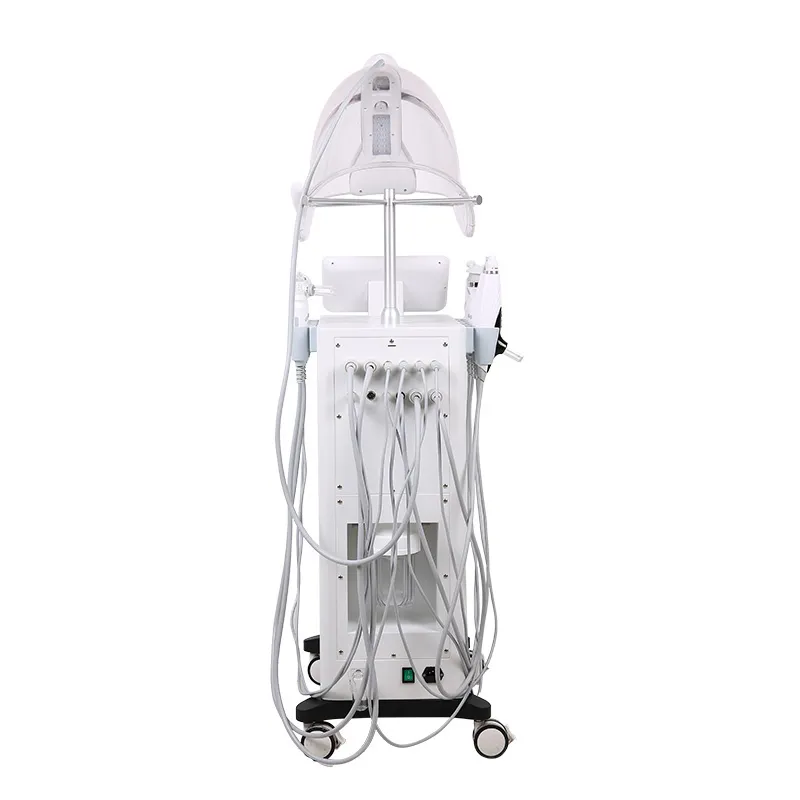 Skin Comprehensive Management LED Mask Beauty Dermabrasion Facial Deep Cleansing Machine For Oxygen Jet Collagen Activation Skin Rejuvenation Machine