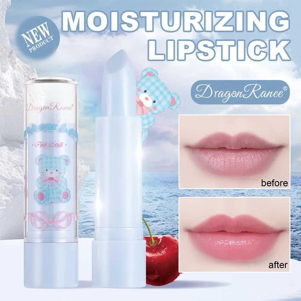 Cute cartoon blue color changing lipstick moisturizing cream jelly lipstick natural temperature color changing lipstickW241223