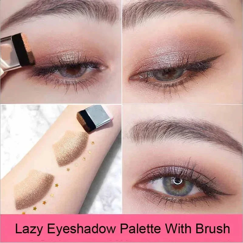 2 Colors Gradient Eye Shadow Stick Long Lasting Waterproof Matte Shimmer Eyeshadow Professional Women Cosmetics Makeup 241223