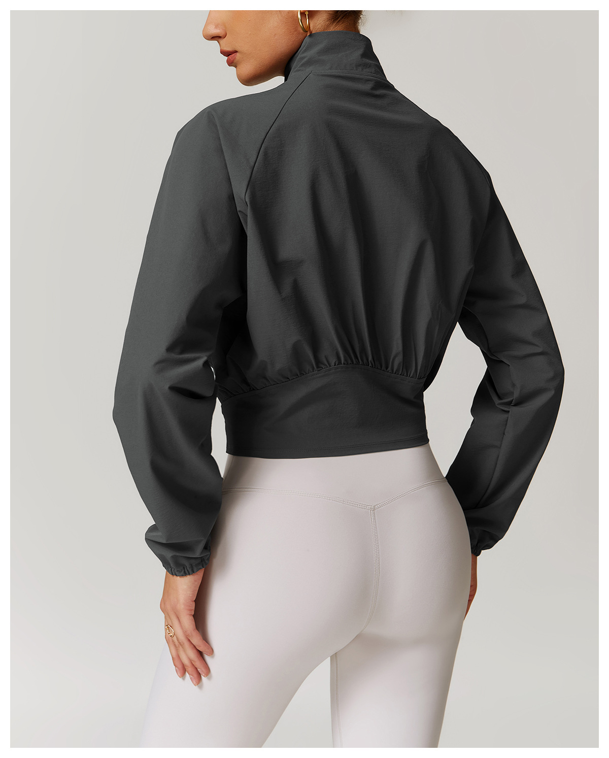 H11 Women Tops Yoga Outfit Outer Jackets Outdoor Exercise Fiess Running Wear Casual Adult Sportswear Long Sleeve Loose Clothing