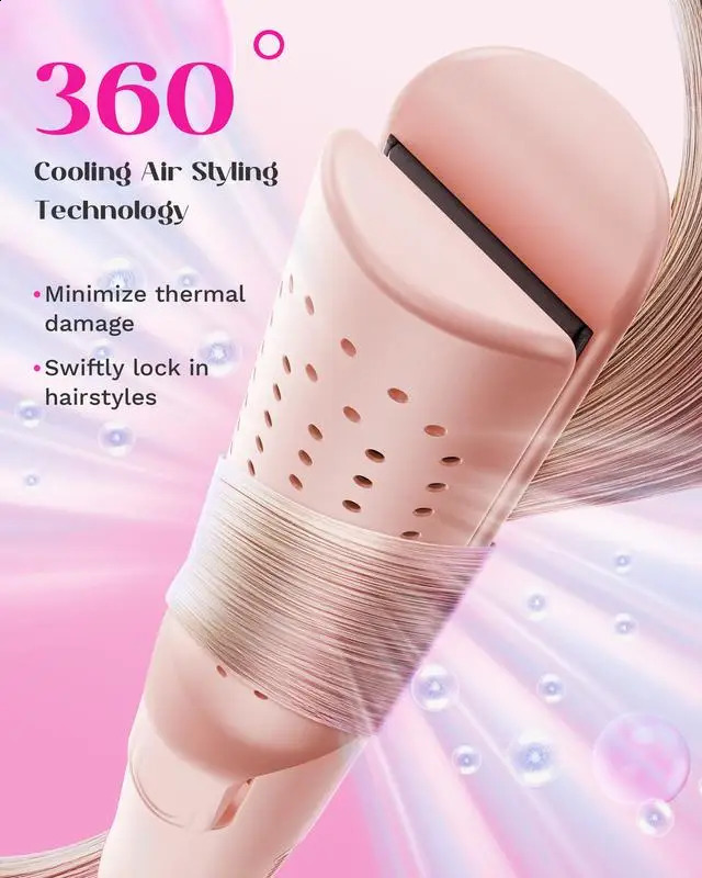 Wavytalk Airflow Styler 360° Cooling Air Hair Curler and Straightener 2 in 1 241223