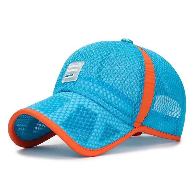 Caps Hats Spring and summer Korean version childrens baseball cap breathable mesh cap for boys and girls outdoor travel sun hat H241223