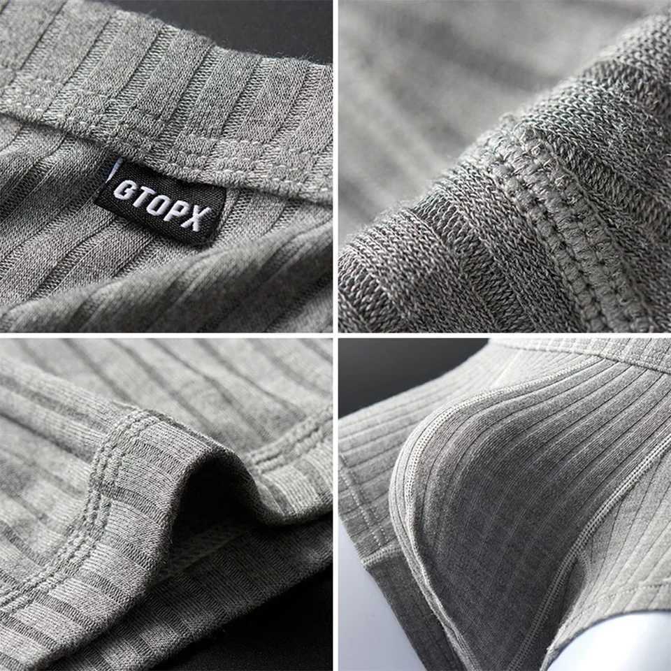 Mens sexy boxing leggings ribbed underwear raised pocket underwear low waist underwear breathable sweatshirts boxing underwear cropped shorts W241223