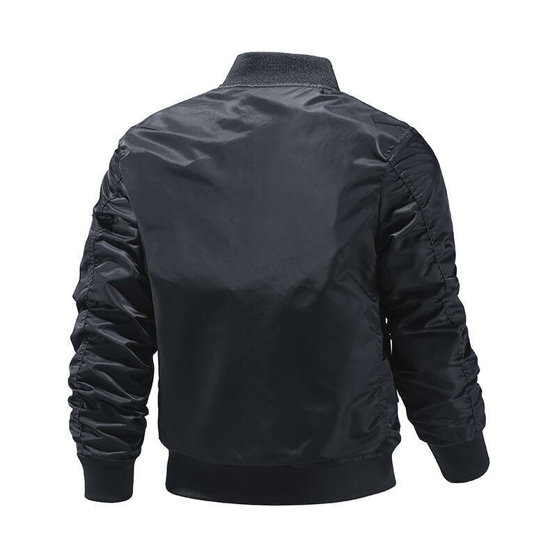 Live broadcast of flight jackets added cotton/thinSpring and Autumn season MA1 pilot baseball jackets, large size