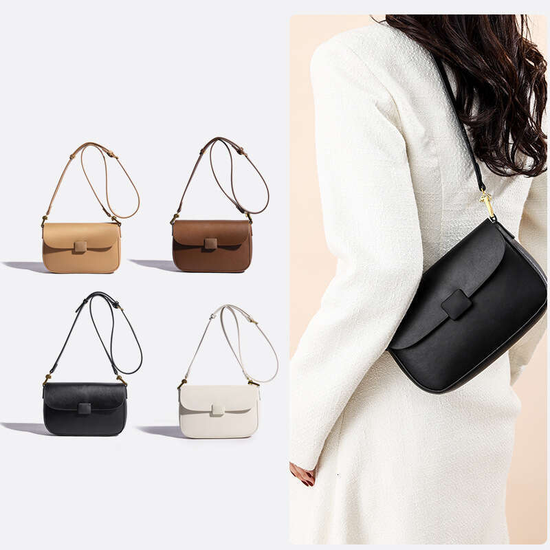 A Niche Underarm Women's Winter New Shoulder Trendy Fashionable Small Square Bag, Simple And Casual Crossbody Bag